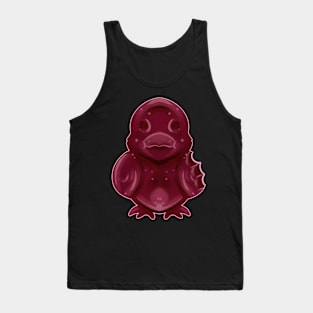 A Chocolate Easter Chick Whose Ear Was Bitten On. Easter Tank Top